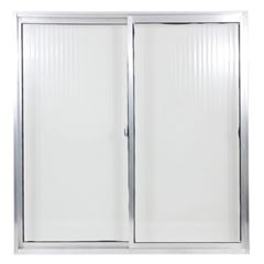 JANELA DE CORRER ALUMÍNIO 2 FOLHAS 80X80 QUALITY-Ref.EMC022003