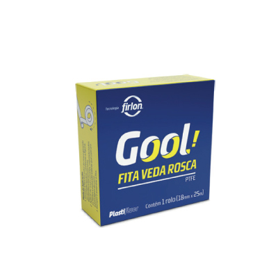Fita Veda Rosca 05m X 12mm Gool! C/60 - Ref.101280