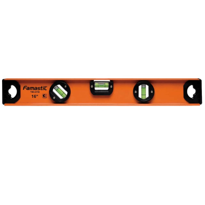 Nível De Alumínio Base Magnética - 16”/40cm Famastil - Ref.F40.04
