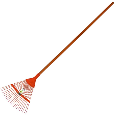 Vassoura P/Jardim Metal 22 Dentes Fixa Palheta C/Cabo Famastil - Ref.F80.03