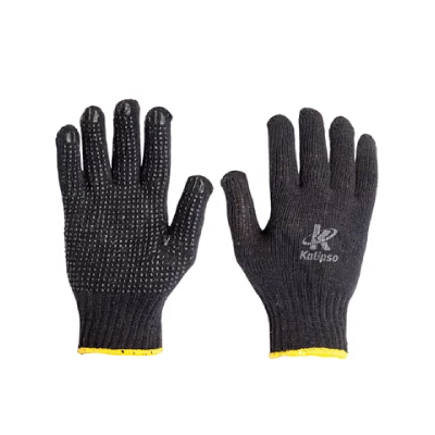 Luva Epi Pigmentada 1 Lado Tatex Preta T-U Kalipso - Ref.02.11.2.3