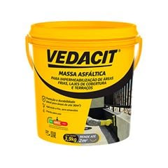 MASSA ASFÁLTICA FRIOASFÁLTO 3.9 KG VEDACIT