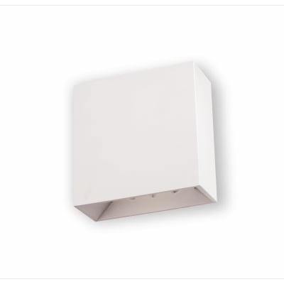 Arandela Ibis Led Sobrepor Autovolt 4W Branco Luz Amarela Glight - Ref.676.12.0161