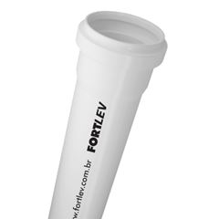 TUBO PVC ESGOTO 6M 200MM FORTLEV - Ref.11002001