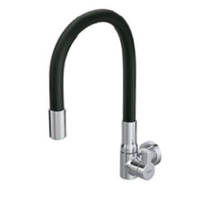Torneira Cozinha Parede Bica Flexível 1168 Preta Hydramotion - Ref.1168.METPTHMN