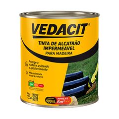 TINTA ALCATRÃO IMPERMEÁVEL PICHE EXTRA 900ML VEDACIT - Ref.147850