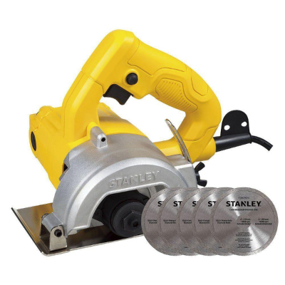 Serra Marmore 1200w 220v C/5 Discos Stanley - Ref.SPT115WAB2
