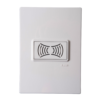 Campainha Embutir Eletronica Automática Bivolt Branca Vivaz Ilumi - Ref.7890