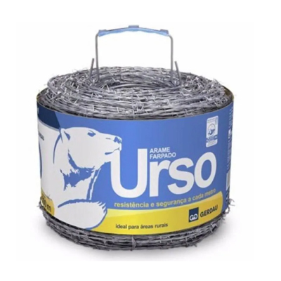Arame Farpado 500m Urso Gerdau - Ref.111001079