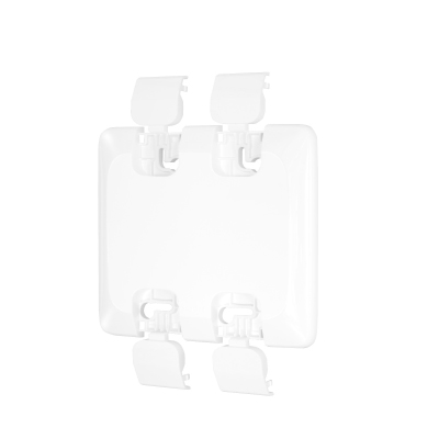 Placa Cega 4x4 C/Suporte Branca Pial Pop Legrand - Ref.LGP40