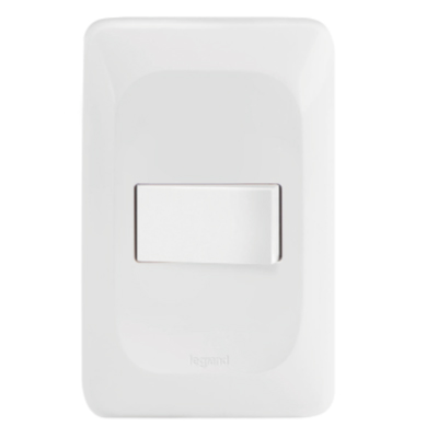 Interruptor Embutir 1tecla Branco Pial Pop Legrand - Ref.LGX010