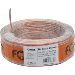 FIO CRISTAL 2X0,75MM 100M FOXLUX