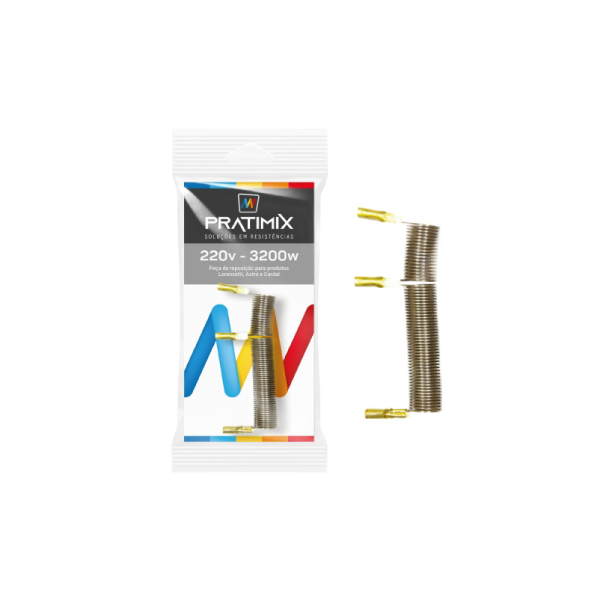 Resistência P/Ducha 3t 220/5500w Pratimix - Ref.3T0255