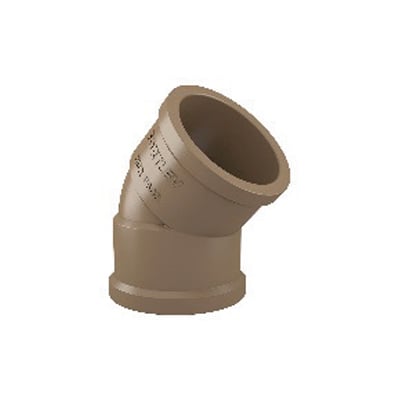 Joelho 45° Soldável 60mm Fortlev - Ref.10120601