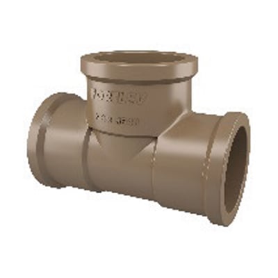 Te 90° Soldável 60mm Fortlev - Ref.10250601