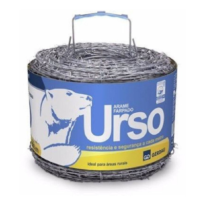 Arame Farpado 250m Urso Gerdau - Ref.111001092