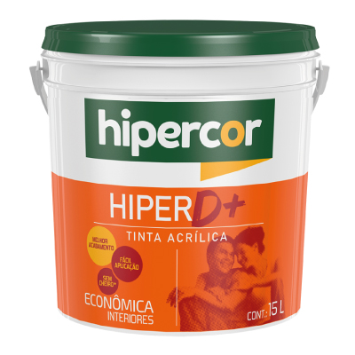 Tinta Fosco Hipercor Econômica 15l Branco Hidracor - Ref.624300261