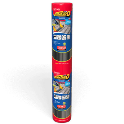 Fita  Impermeabilizante Aluminio Multiuso Vedatudo 90cm 10m Dryko - Ref.FVD90