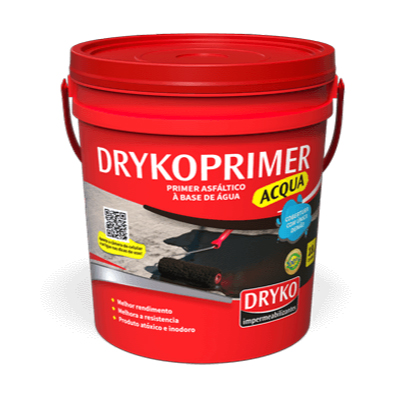 Primer Para Manta Asfaltica Base Agua Acqua 18l Dryko - Ref.PRIKOLBD