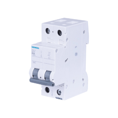 Disjuntor Din Bipolar 10a Curva B Siemens - Ref.3817