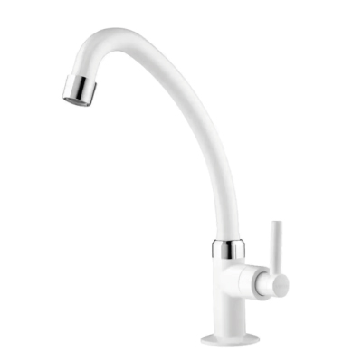 Torneira Pia Mesa Bica Movel Lagune Branca Viqua - Ref.1150502