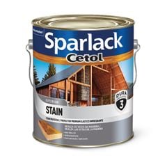 VERNIZ CETOL STAIN ACETINADO INCOLOR UV 3,6L SPARLACK