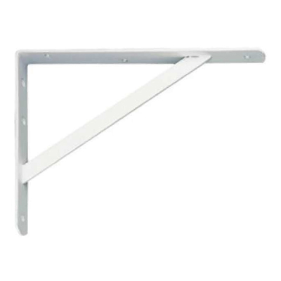 Cantoneira Mão Francesa Leve Branca 15cm 5/8 Lumis - Ref.15