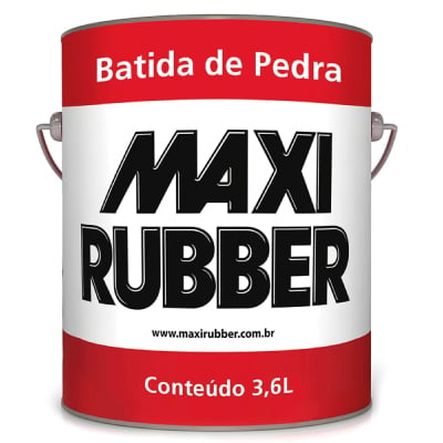Batida Pedra Preto 3,6L Maxi Rubber - Ref.4MA032