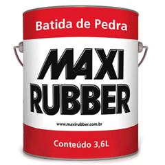 BATIDA PEDRA PRETO 3,6ML MAXI RUBBER