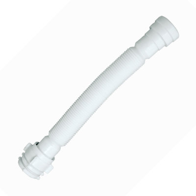 Sifão Sanfonado Reduzido C/ Adaptador Universal Branco Astra - Ref.SSUR