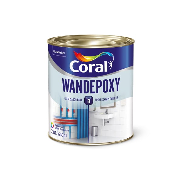 Base Catalisador Wandepoxy 0,64L Coral - Ref.5202561