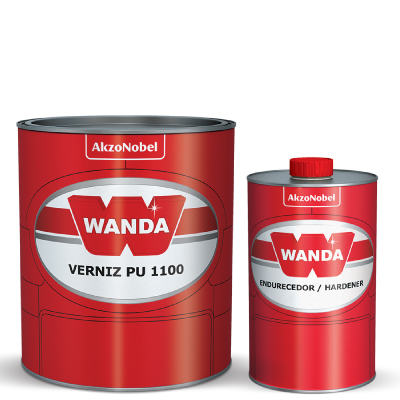 Verniz Bi-Componente 1100 A+B Poliuretano Wanda - Ref.000000000000544376