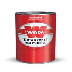 TINTA POLIESTER CINZA ARTEMIS METALICO GM 2009 WANDA