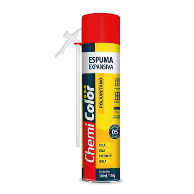 Espuma Expansiva Pu 300ml Chemicolor - Ref.0680278