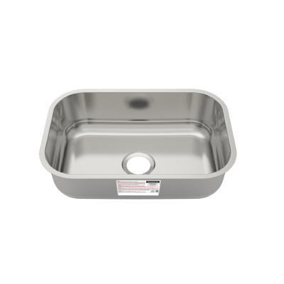 Cuba Inox Polido A430 47x30x14cm Basic S/Valvula Tramontina - Ref.94083556