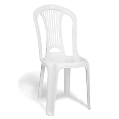 Cadeira Plastica Boa Viagem Branca 43x53x79cm Tramontina - Ref.92011/010