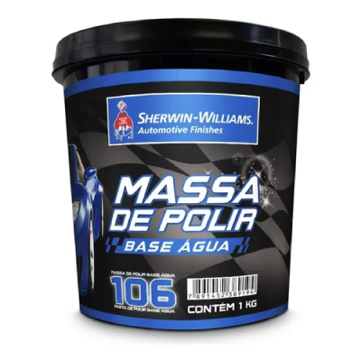 Massa Polir Base Agua Branca N.2 1kg Lazzuril - Ref.05.00.00106-498