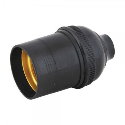 Bocal Pendente Preto Thompson - Ref.646