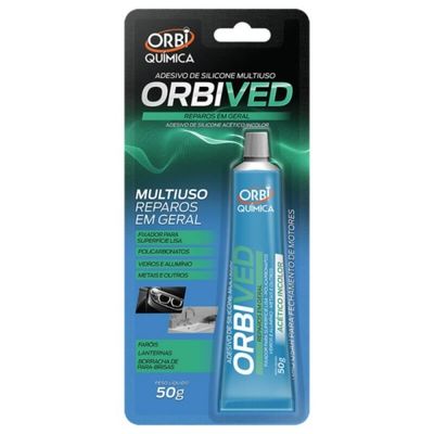 Adesivo Silicone Ac Multiuso 50g Inc Orbi - Ref.5542