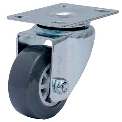 Rodizio Giratorio Cinza 30mm S/ Freio Colson - Ref.43020260380000005077