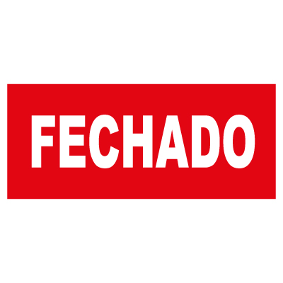 Placa - Fechado Plakas - Ref.2128