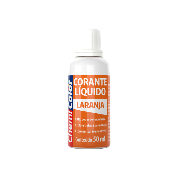 Corante Liquido Laranja 50ml Chemicolor - Ref.0680470