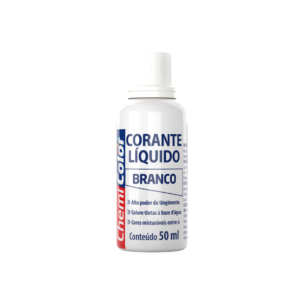 Corante Liquido Branco 50ml Chemicolor - Ref.0680477