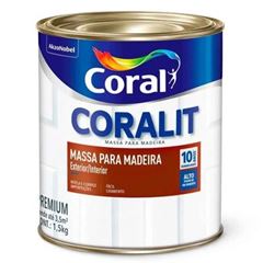 MASSA P/MADEIRA CORALIT 5,7KG CORAL - Ref.5777540