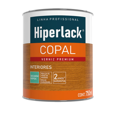 Verniz Copal Incolor 750ml Hiperlack Hidracor - Ref.642100183
