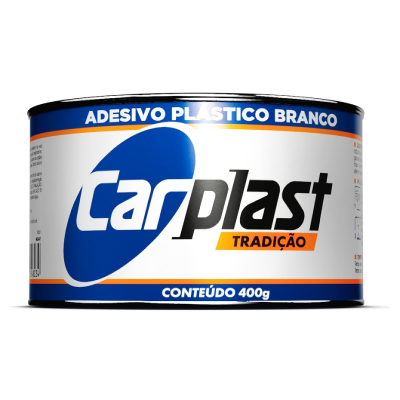 Cola Plastica Branca 400g  Carplast - Ref.CA135