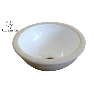 Cuba Redonda Embutir M02 280mm Branco Luzarte - Ref.I1.CRE.9.5.1