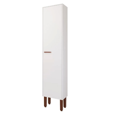 Paneleiro Mdf Para Cozinha Slim Branco Mgm - Ref.23543.2