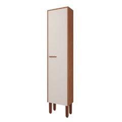 PANELEIRO MDF PARA COZINHA SLIM FREIJO/OFF WHIT - Ref.23543.56