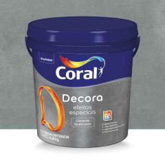 TEXTURA DECORA CIMENTO CULTURA GREGA 4,8KG CORAL - Ref.5825427